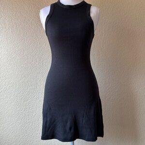 Skims Ribbed Tank Dress Soot Size XXS